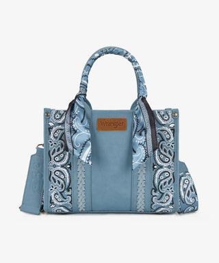 Wrangler Western Desert Paisley Tote Bag
