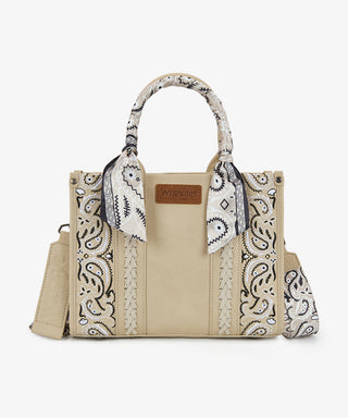 Wrangler Western Desert Paisley Tote Bag