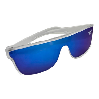 Poderoso Clear frame Blue Lens