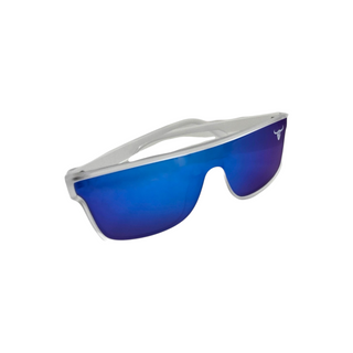 Poderoso Clear frame Blue Lens
