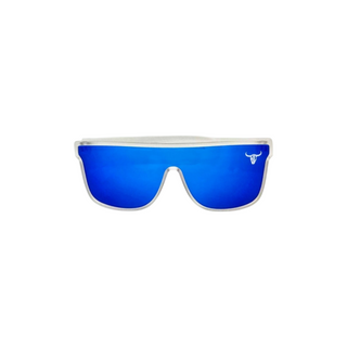 Poderoso Clear frame Blue Lens