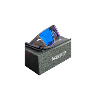 Poderoso Grey Frame Blue Lens