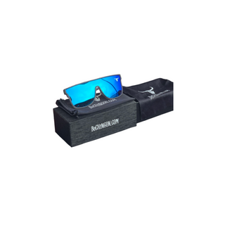 Poderoso Grey Frame Blue Lens