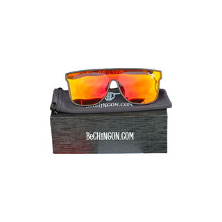 Poderoso Sunglasses Red