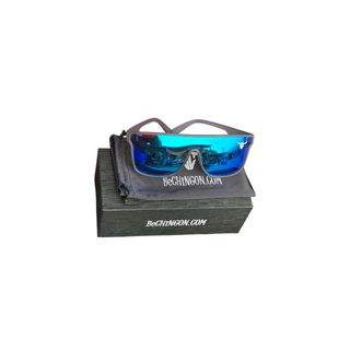 Poderoso Grey Frame Blue Lens